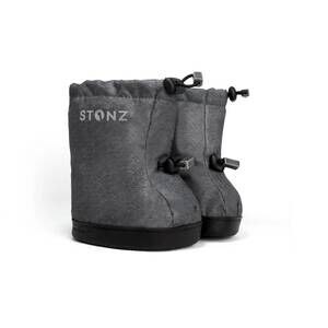 NEW STONZ girl's puffer toddler boots in heather grey